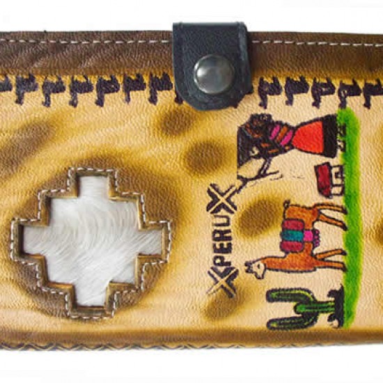 WHOLESALE INCA DOCUMENT HOLDER MADE OF LEATHER 