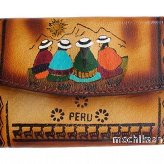 WHOLESALE INCA DOCUMENT HOLDER MADE OF LEATHER 