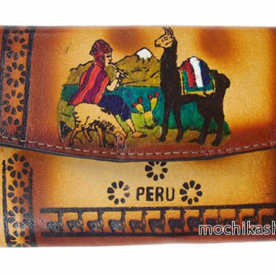 WHOLESALE INCA DOCUMENT HOLDER MADE OF LEATHER 