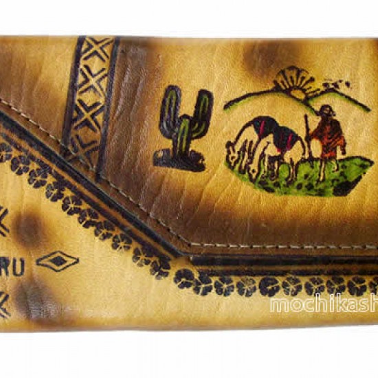 WHOLESALE INCA DOCUMENT HOLDER MADE OF LEATHER 