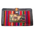 Document Holder with Cuzco Blanket Manta