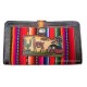 WHOLESALE DOCUMENT HOLDER MADE OF LEATHER AND CUZCO BLANKET