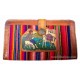 WHOLESALE DOCUMENT HOLDER MADE OF LEATHER AND CUZCO BLANKET