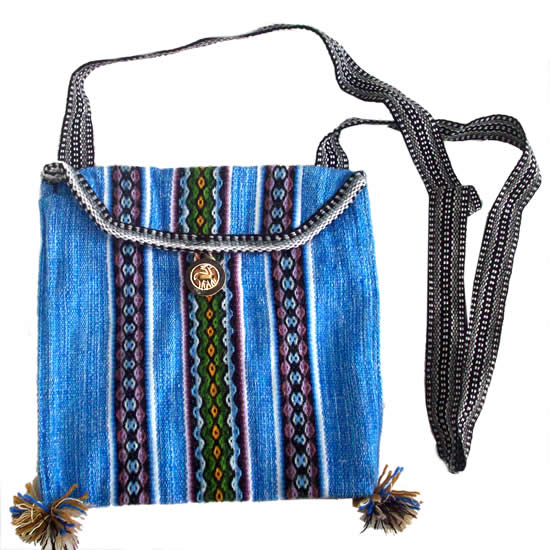 WHOLESALE ANDEAN FABRIC INCA HANDBAG SHOULDERBAG MORRAL 