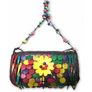 WHOLESALE COCONUT SHOULDER BAG AND WOVEN SIZE MEDIUM 