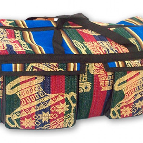 WHOLESALE MEDIUM DUFFEL BAG CUZCO BLANKET 