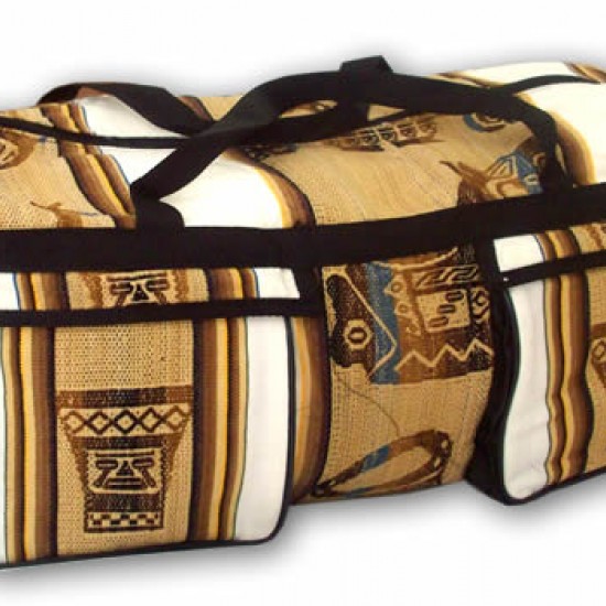 WHOLESALE MEDIUM DUFFEL BAG CUZCO BLANKET 