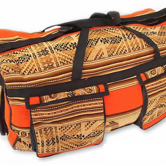 WHOLESALE BIG DUFFEL BAG CUZCO BLANKET 