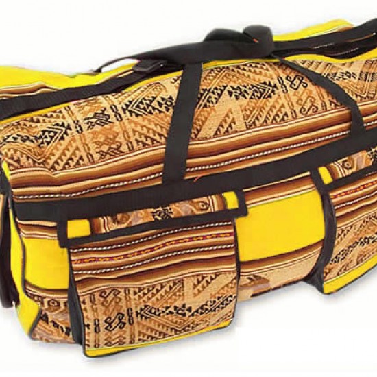 WHOLESALE BIG DUFFEL BAG CUZCO BLANKET 