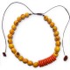 WHOLESALE BOMBONA SEEDS NECKLACES WITH TAGUA BUTTONS 