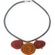 WHOLESALE ORANGE PEEL INCA NECKLACES DESIGN ROSES 