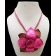 WHOLESALE ORANGE PEEL NECKLACE TYPE FLOWER VARIED COLORS