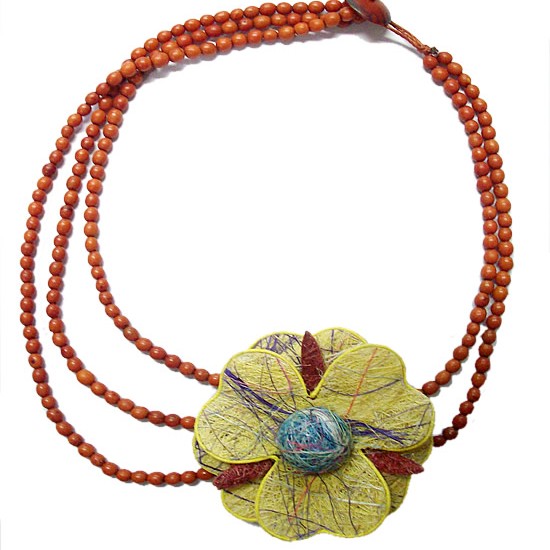 WHOLESALE FIQUE SEEDS NECKLACES WITH ACHIRA SEEDS 