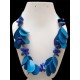 WHOLESALE TAGUA CHIPS NECKLACE WITH GRAVELS 