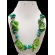 WHOLESALE TAGUA CHIPS NECKLACE WITH GRAVELS 