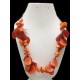 WHOLESALE TAGUA CHIPS NECKLACE WITH GRAVELS 