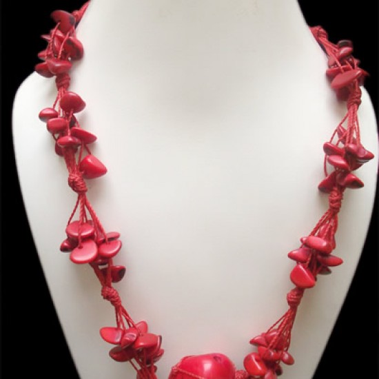 WHOLESALE TAGUA GRAVELS NECKLACE VARIED COLORS 