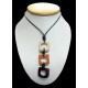 WHOLESALE TAGUA NECKLACES TYPE SQUARE DONUT HANDCRAFTED MULTI COLORED