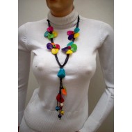 WHOLESALE TAGUA CHIPS NECKLACES TYPE FLOWER 
