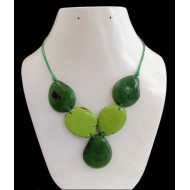  WHOLESALE GORGEOUS NECKLACES FLAT SEEDS PERUVIAN JEWELRY HANDCRAFTED