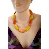WHOLESALE TAGUA NECKLACES FLAT SEEDS HANDCRAFTED PERUVIAN JEWELRY