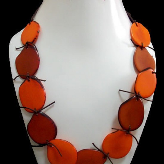 WHOLESALE TAGUA NECKLACES FLAT SEEDS 