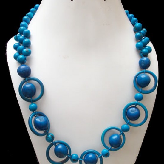 WHOLESALE TAGUA RING AND BOMBONA NECKLACES 