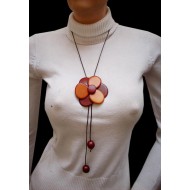 WHOLESALE TAGUA NECKLACES TYPE FLOWER