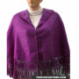 BEAUTIFUL " ROSES" CAPE MODEL MADE COMBED ALPACA WOOL 