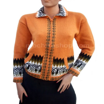24 WHOLESALE PRETTY SWEATERS OF ALPACA WOOL WITH NORMAL NECK