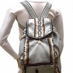 WHOLESALE ALPACA WOOL BACKPACK NATURAL COLOR