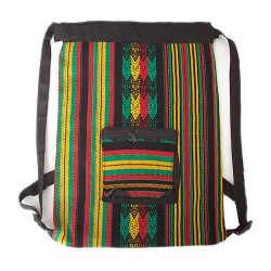 WHOLESALE RASTA TRIBAL FABRIC BACKPACKS RUCKSACK 