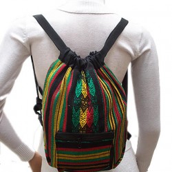 WHOLESALE RASTA TRIBAL FABRIC BACKPACKS RUCKSACK 