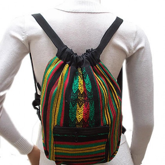 WHOLESALE RASTA TRIBAL FABRIC BACKPACKS RUCKSACK WHOLESALE RASTA TRIBAL FABRIC BACKPACKS RUCKSACK