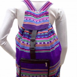 WHOLESALE ANDEAN TRIBAL FABRIC BACKPACKS RUCKSACK 