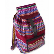 WHOLESALE ANDEAN TRIBAL FABRIC BACKPACKS RUCKSACK 