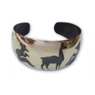 WHOLESALE GORGEUS CUFFS BRACELETS OF ALPACA SILVER WITH IMAGES
