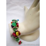 WHOLESALE PERUVIAN TAGUA BRACELETS AND WOVEN  BUTTON TYPE         