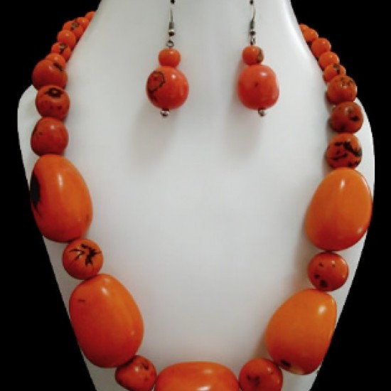 Unpolished bicolour amber necklaces for children wholesale - Genuine Amber