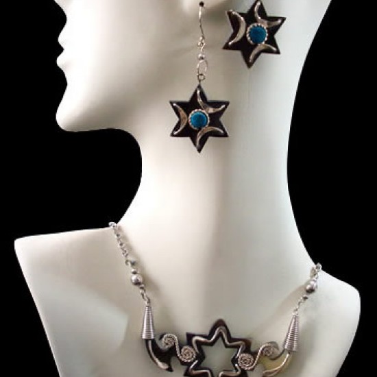 WHOLESALE BULL HORN SETS NECKLACES SEVERAL MODELS WHOLESALE BULL HORN SETS NECKLACES SEVERAL MODELS