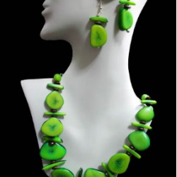 WHOLESALE TAGUA HEART SETS NECKLACES 