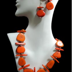 WHOLESALE TAGUA HEART SETS NECKLACES 