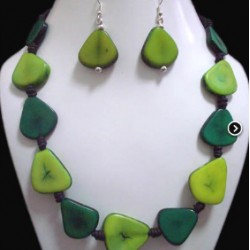 WHOLESALE TAGUA HEART SETS NECKLACES 