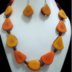 WHOLESALE TAGUA HEART SETS NECKLACES 