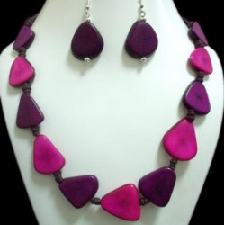 WHOLESALE TAGUA HEART SETS NECKLACES 
