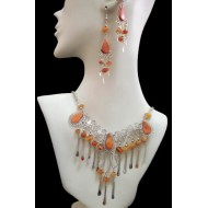 WHOLESALE SETS OF ALPACA SILVER AND PERUVIAN STONE 