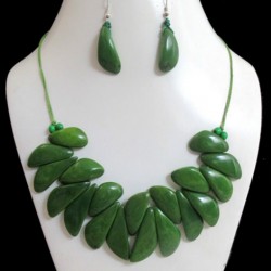 WHOLESALE TAGUA SETS NECKLACES PEAK SEEDS RAINFOREST HANDCRAFTED JEWELRY PERU