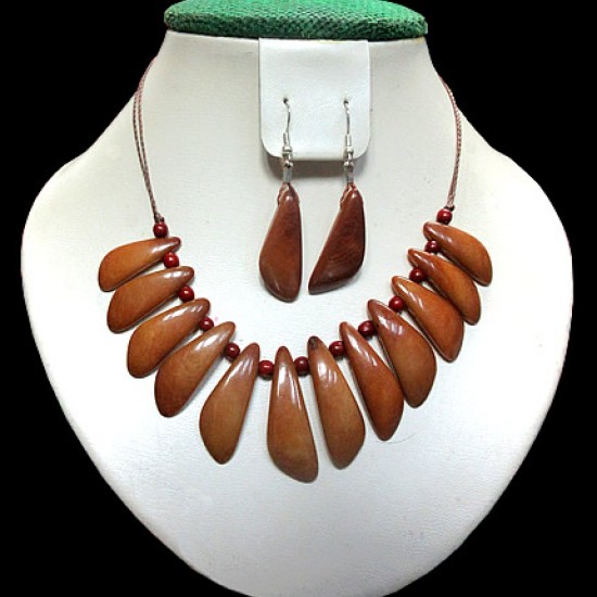 WHOLESALE TAGUA SETS NECKLACES PEAK SEEDS RAINFOREST HANDCRAFTED JEWELRY PERU